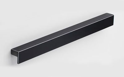 Square Hook Matt Black