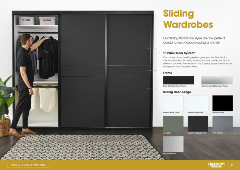 Wardrobe Catalogue Wardrobe Ideas Brochure Freedom Wardrobes