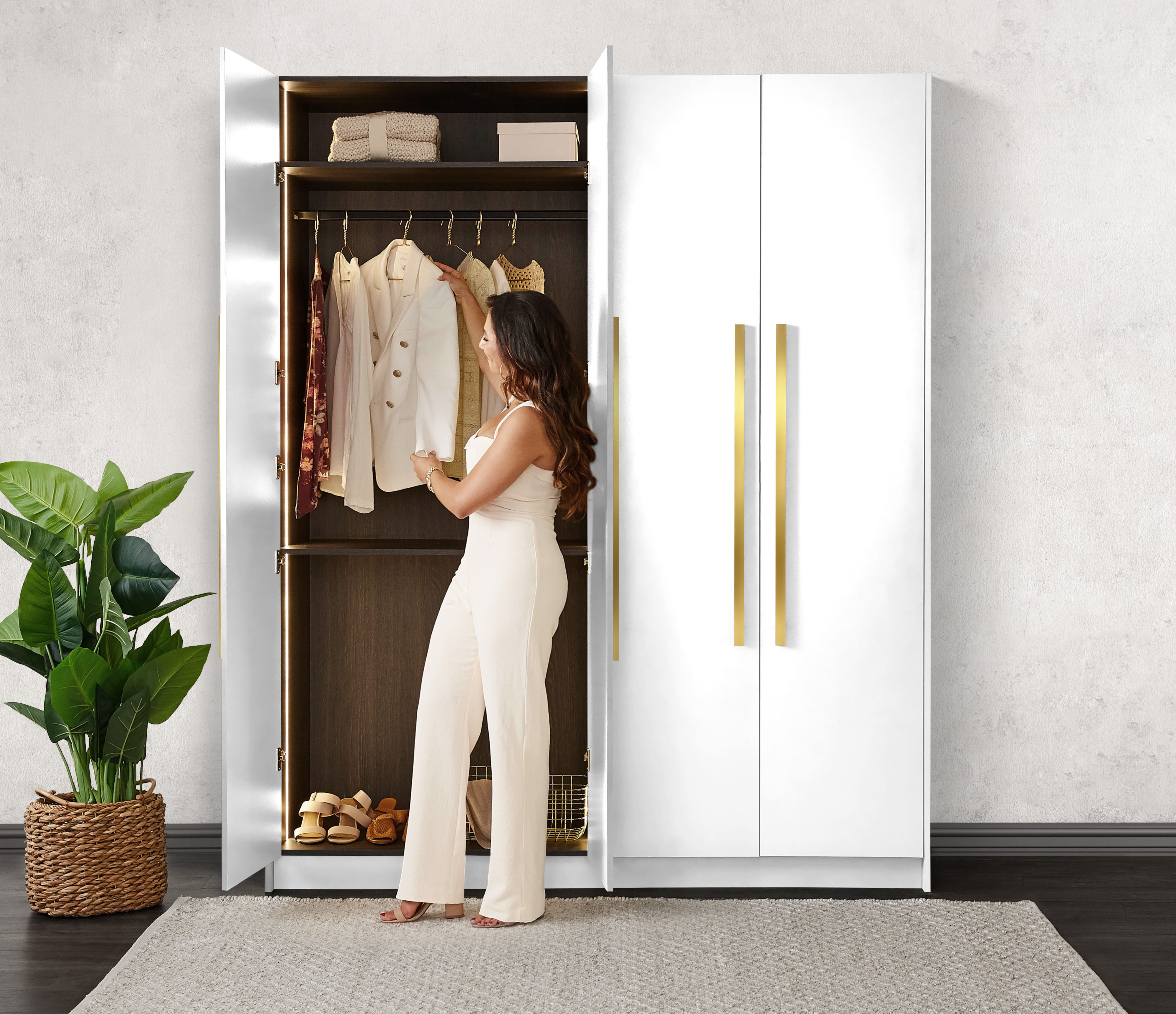 Freedom Wardrobes White Wardrobe